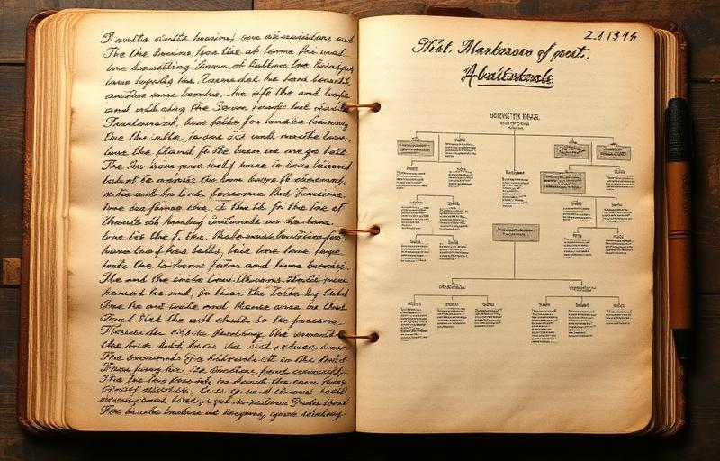 Fragile Marghi clan manuscript being digitised